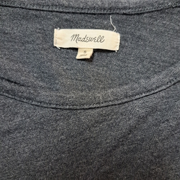 MADEWELL Highpoint Long Sleeve T-shirt Dark Gray - Picture 6 of 10